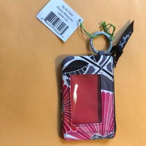 NWT Vera Bradley Zip ID Case